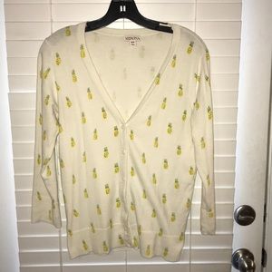 Merona pineapple sweater